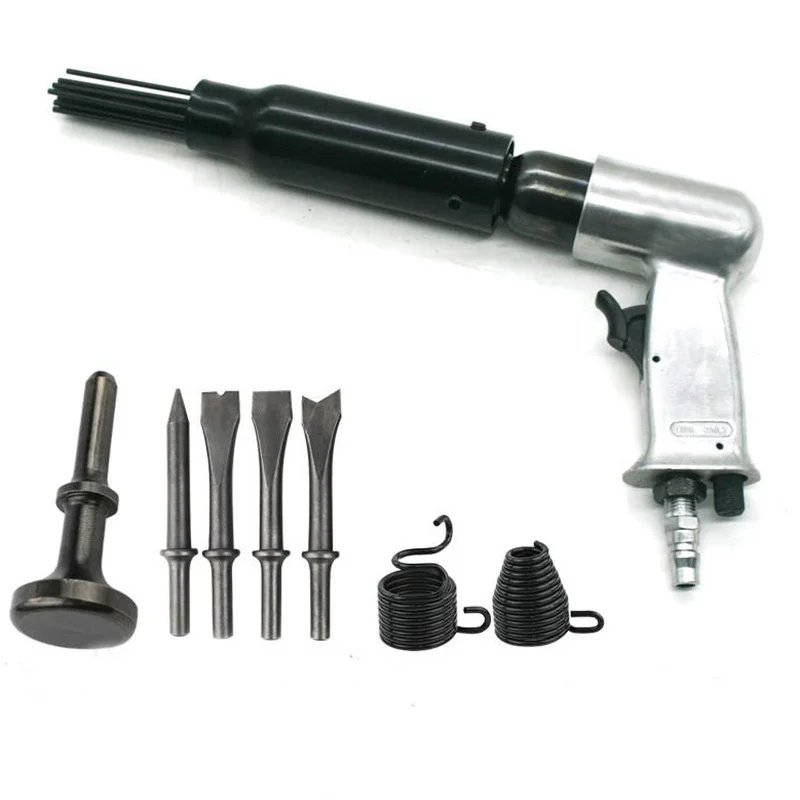 

Air Pneumatic 19 Needle Grip Rust Paint Slag Corrosion Removing Deburring Tool Rust Removing Tool