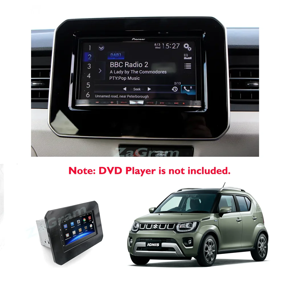 7 дюймовая 2 Din Автомобильная видеопанель для Suzuki IGNIS 2021 + панель CD DVD плеер аудио