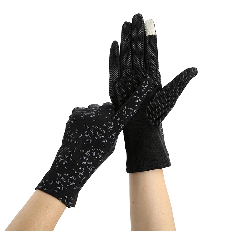 

Женские весенние розовые перчатки, летние женские солнцезащитные перчатки с защитой от УФ-излучения, эластичные Нескользящие дышащие перч...