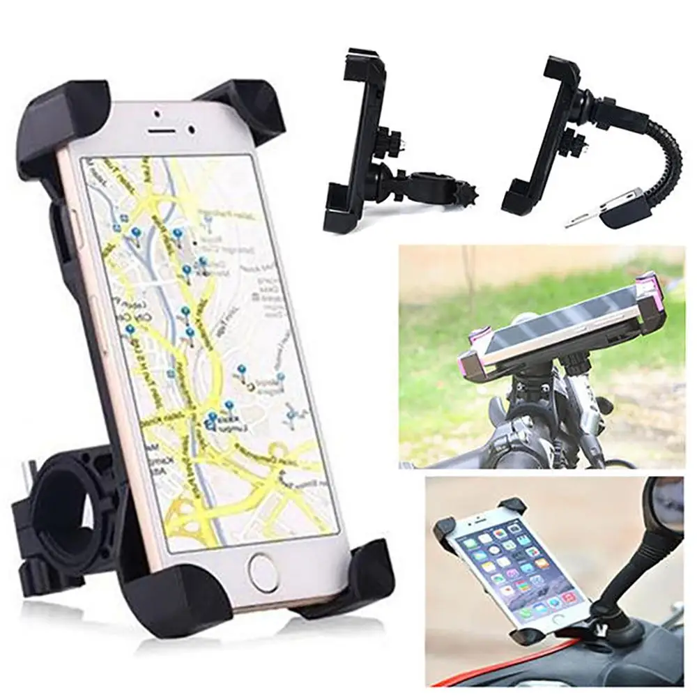 Держатель для телефона на руль мотоцикла Samsung S10 S9 S8 iPhone X Xiaomi | Спорт и развлечения