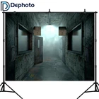 Dephoto 3D коридор фон ужас пустая Больничная комната фон для фотосъемки Хеллоуин вечерние украшения реквизит для фотостудии