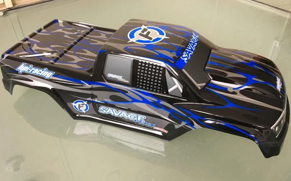 HPI гоночный 1/8 грузовик Truggy Savage 4WD 4,6 XL 5,9 корпус l480мм