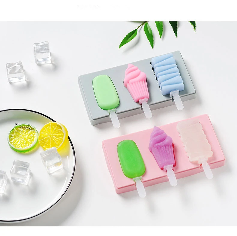 Креативная симпатичная форма для мороженого силиконовая домашнего ручная