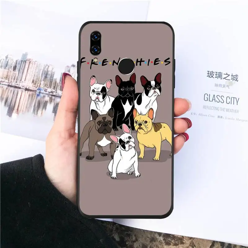 

Bulldog cute dog lovely animal Phone Case For Huawei honor Mate P 10 20 30 40 Pro 10i 9 10 20 8 x Lite funda coque
