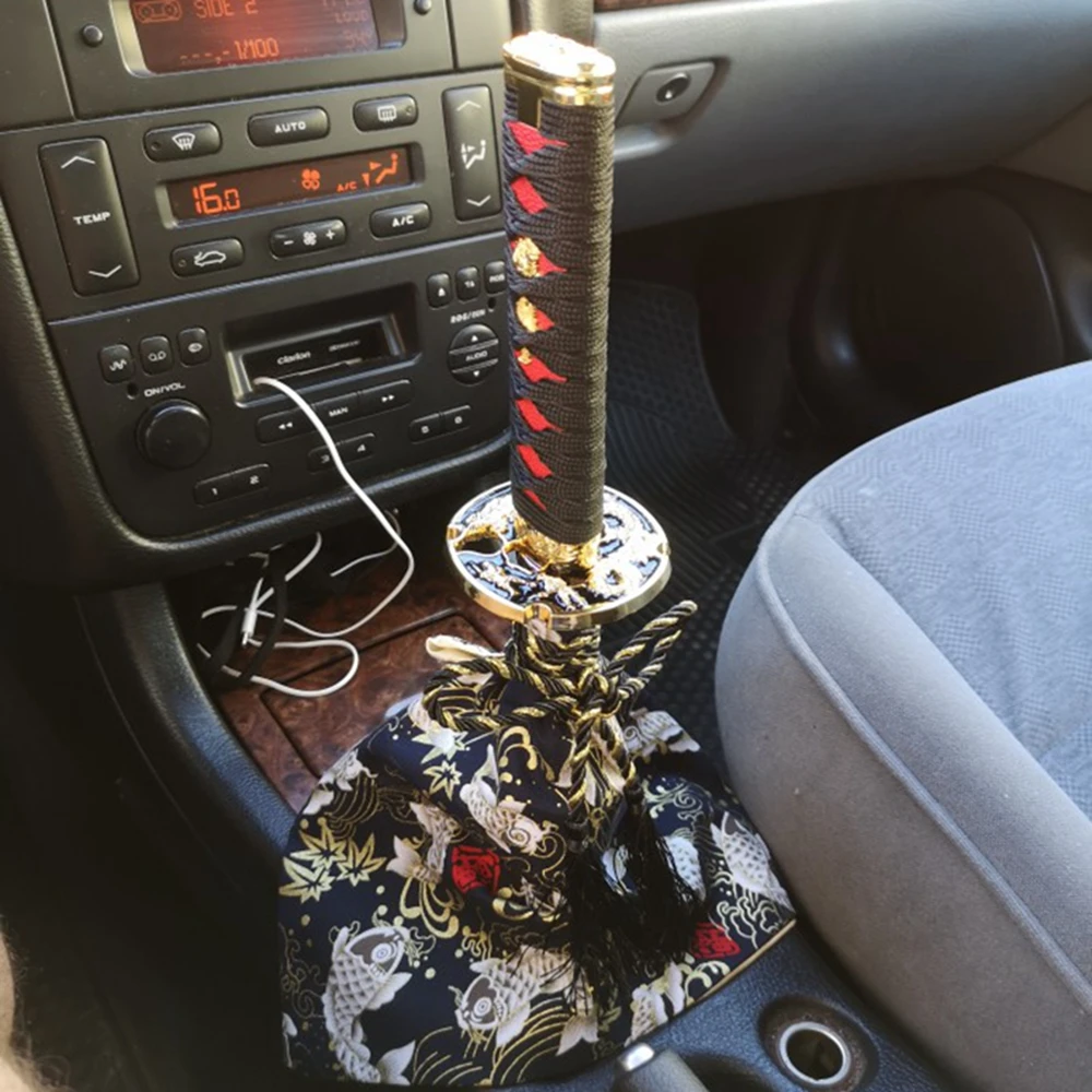 Ручка переключения передач JDM универсальная самурайский меч ручка Katana