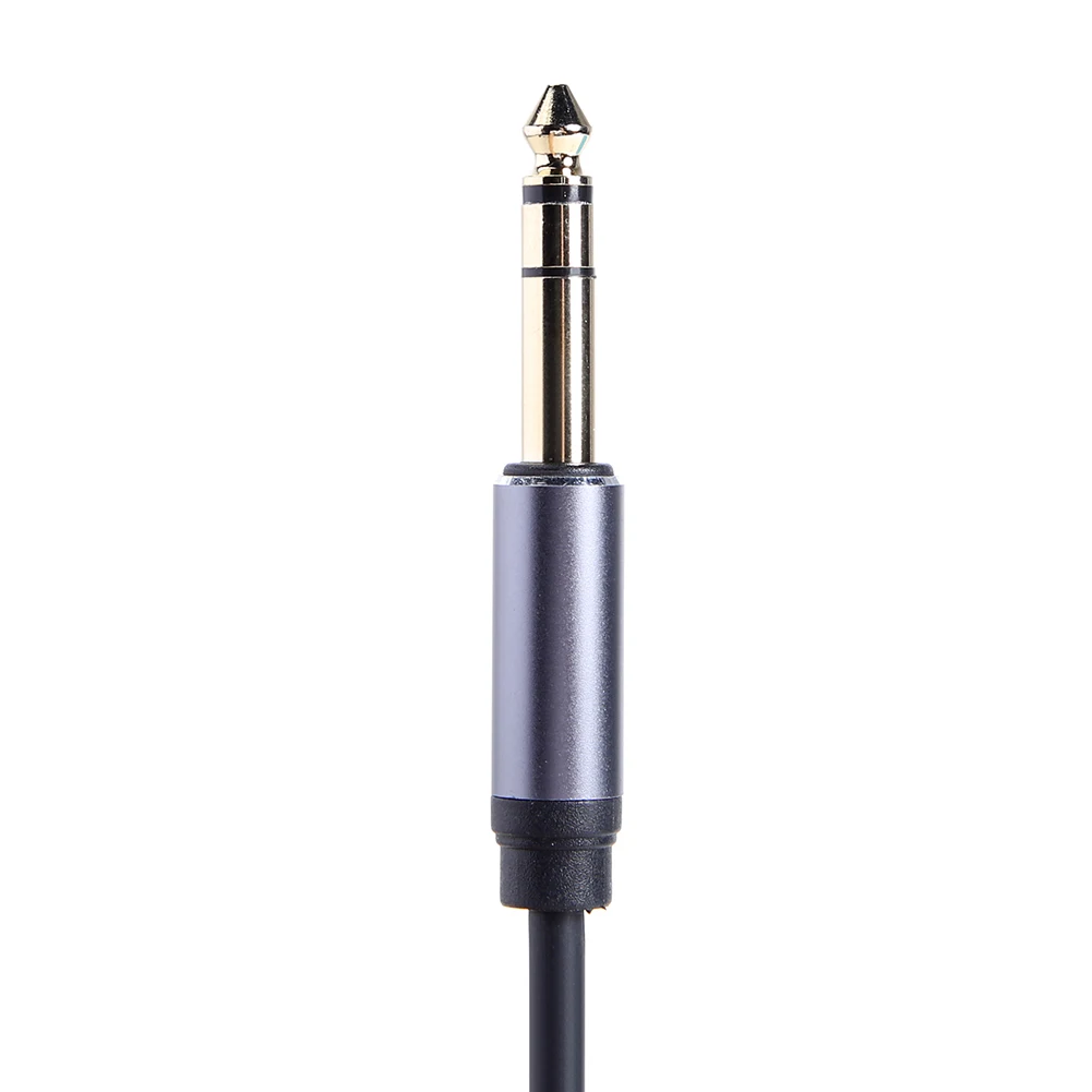 

6.35mm Stereo Male to Dual 1/4 inch Female Y Splitter Audio Cable Adapter Cord Audio Cable Speaker Line Aux Cable