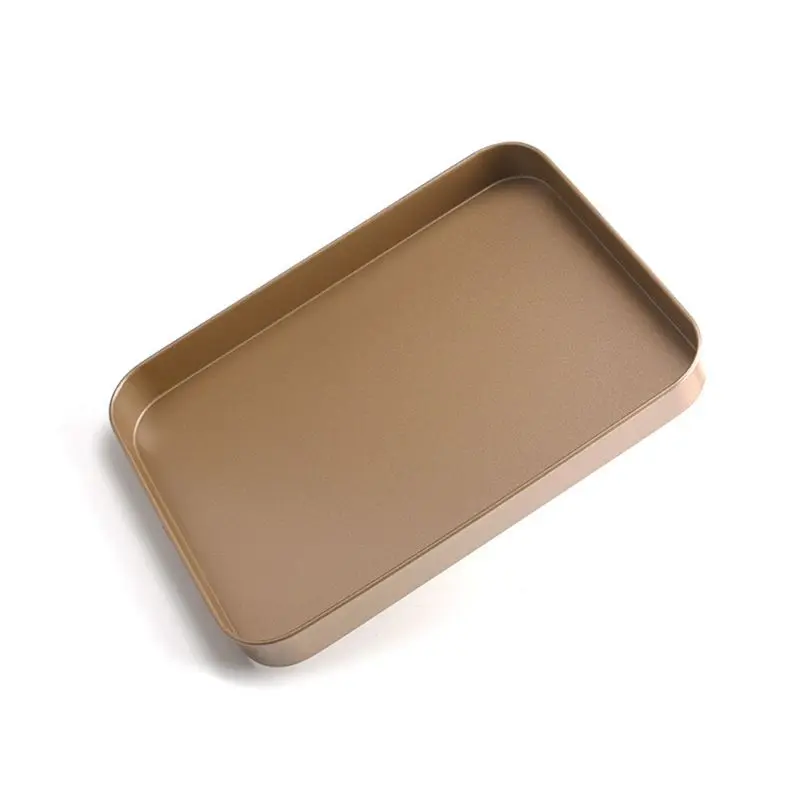 Прямоугольный антипригарный Противень из углеродистой стали для пиццы Печенье
