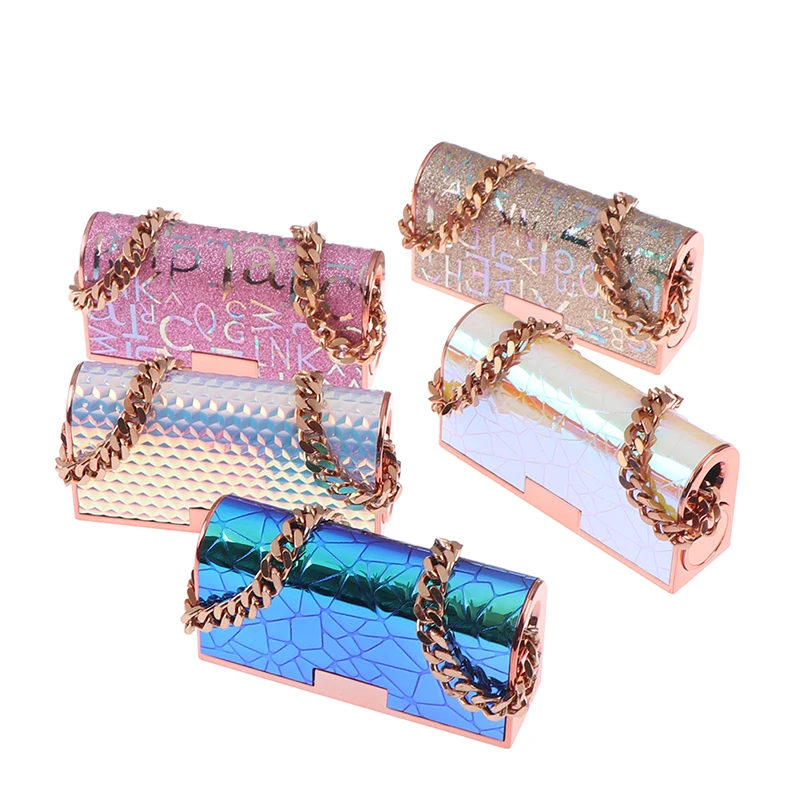 

1PCS Women Creative Bag Shape Lip Gloss Tube Bag DIY Lip Gloss Containers Bottle Empty Cosmetic Container