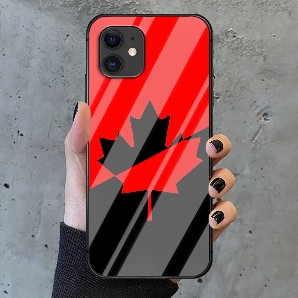 

DSQ2 Brand D2 Phone Tempered Glass Case Cover For IPhone 6 6S 7 8 11 12 X Xr Xs Se 2020 Pro Max Plus Mini Coque Waterproof Black