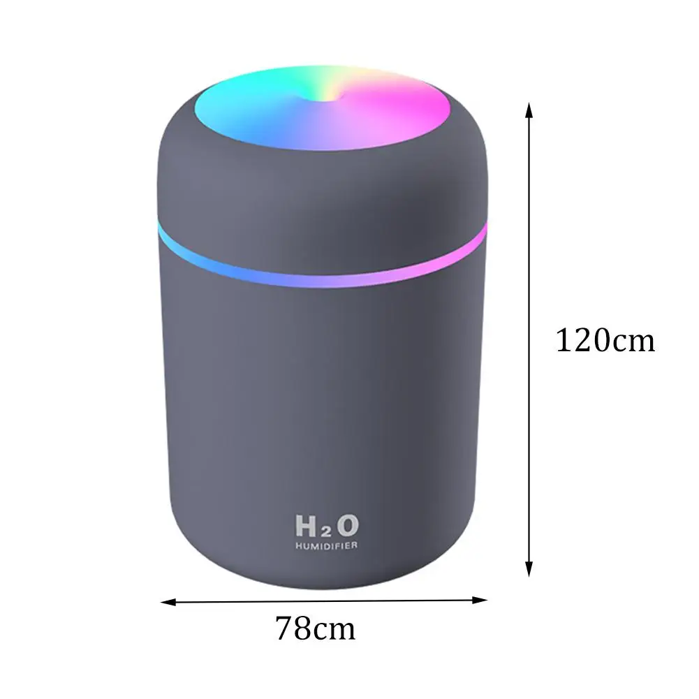 

Air Humidifier Essential Oil Diffuser Aromatherapy Humidifier Car USB Aroma Diffuser Mini USB Air Humidifier With Night Light