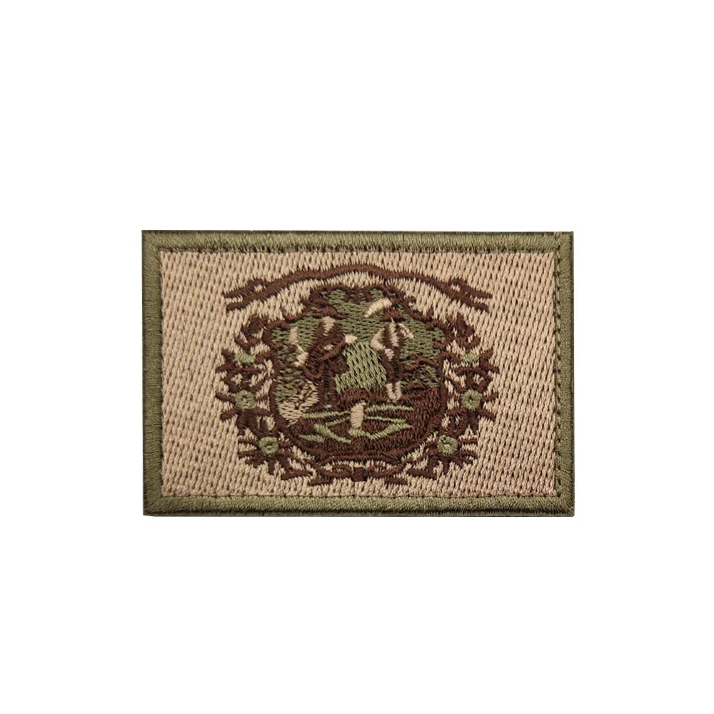 Нашивки с вышивкой в виде флага США Нью-Йорк небракка Гавайская Тактическая