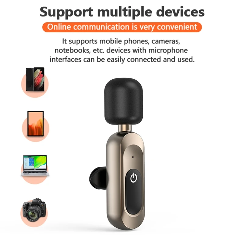 Портативный петличный микрофон передача ультрасветильник кого веса ручная