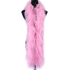 6-слойный пушистый страусиный перо, боа, для сценической вечеринки, танцевальная шаль, шарф, украшение бахромой 2 метрашт.