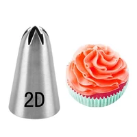 3 pcsset 1 m2d336 stainless steel decorating mouth cake skill set cream decoration ice pipe cake decoration tool baking tray