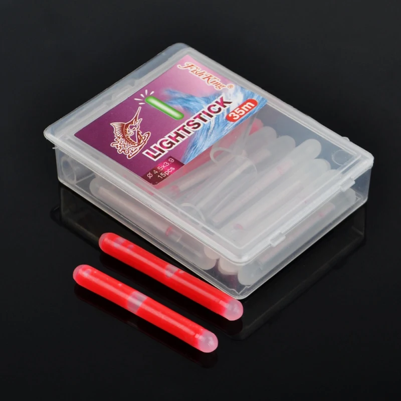 15 шт./компл. светящийся поплавок для рыбалки простой в использовании портативный