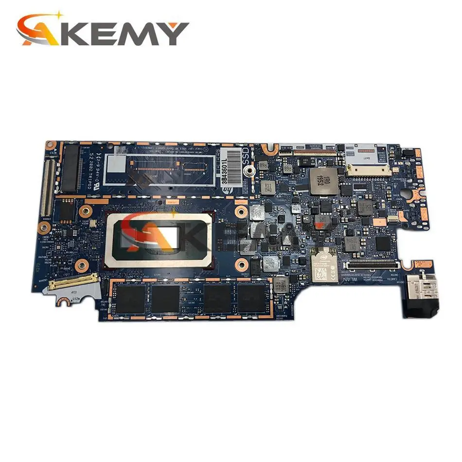 original for hp elite dragonfly hsn i32c laptop motherboard 6050a3074401 mb a02 l74111 001 with i7 8565u 8gb ram 100 tested free global shipping