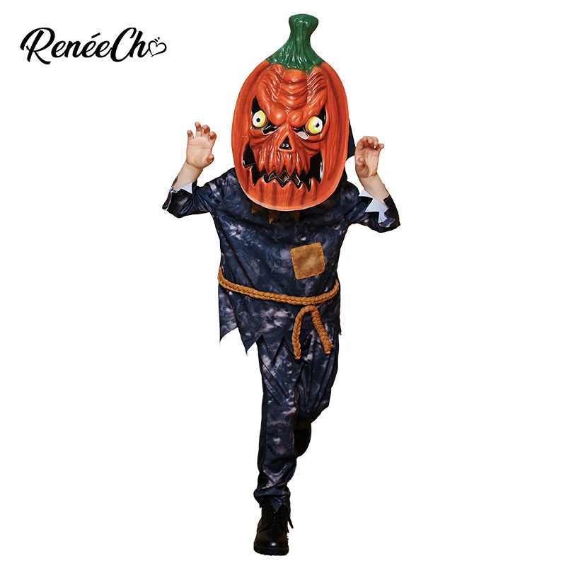 Детский костюм с тыквой покачивающимися глазами |
