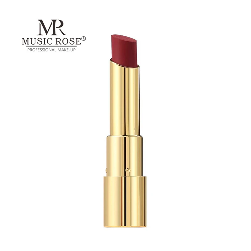 

Music Rose lipstick Easy to Wear long lasting water-resistant Lips makeup cosmetic with girls
