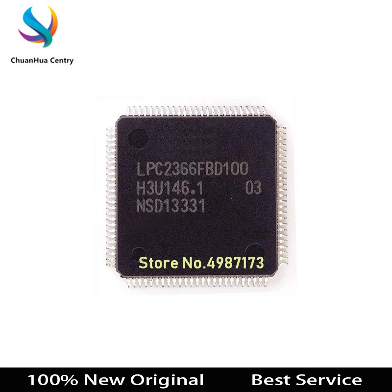 

1 Pcs LPC2366FBD100 LPC2366 QFP Original and New In Stock