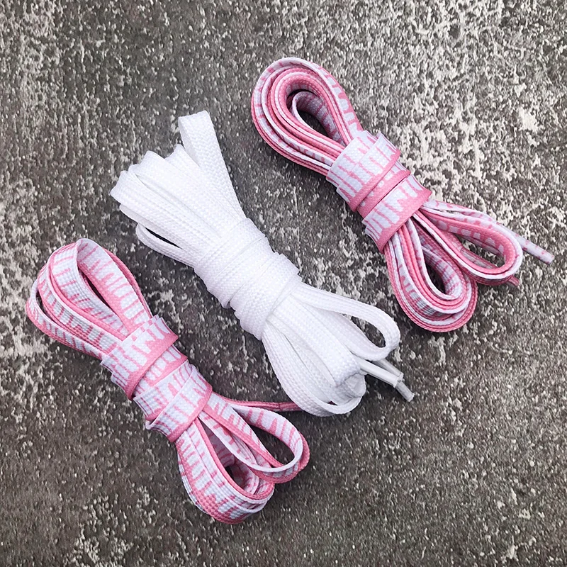 

Adapter AJ1 ice cream powder shoelaces Zhou Yutong LOW GS with the men and women with strong personality AF1 joker white LACES