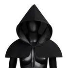 Аксессуары для костюма на Хэллоуин, шапка, черная накидка до половины длины, тайна, мужской тюрбан для косплея, аксессуары, головной убор на Хэллоуин