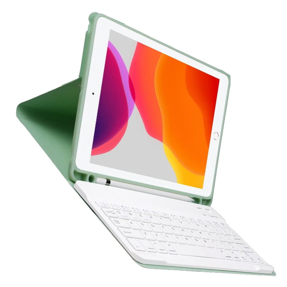 Bluetooth клавиатура для iPad mini 5 7 9 чехол с держателем карандашей умная подставка Air 3 10
