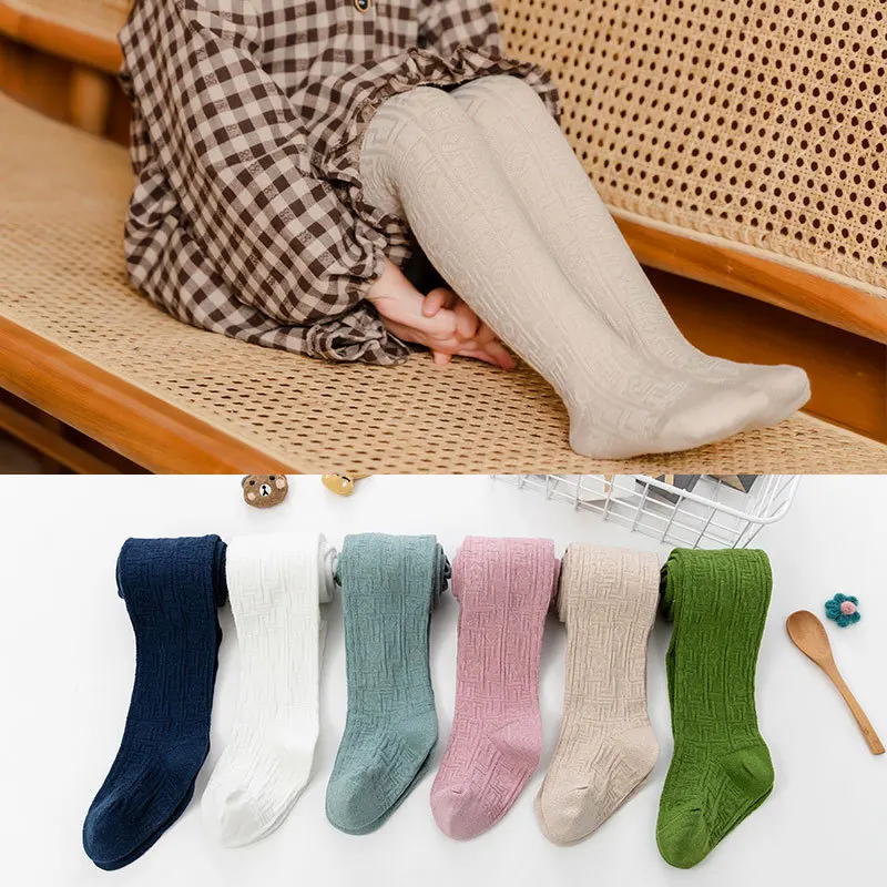 

Детские цветные трехмерные колготки с лабиринтом, Осенние плотные леггинсы для девочек