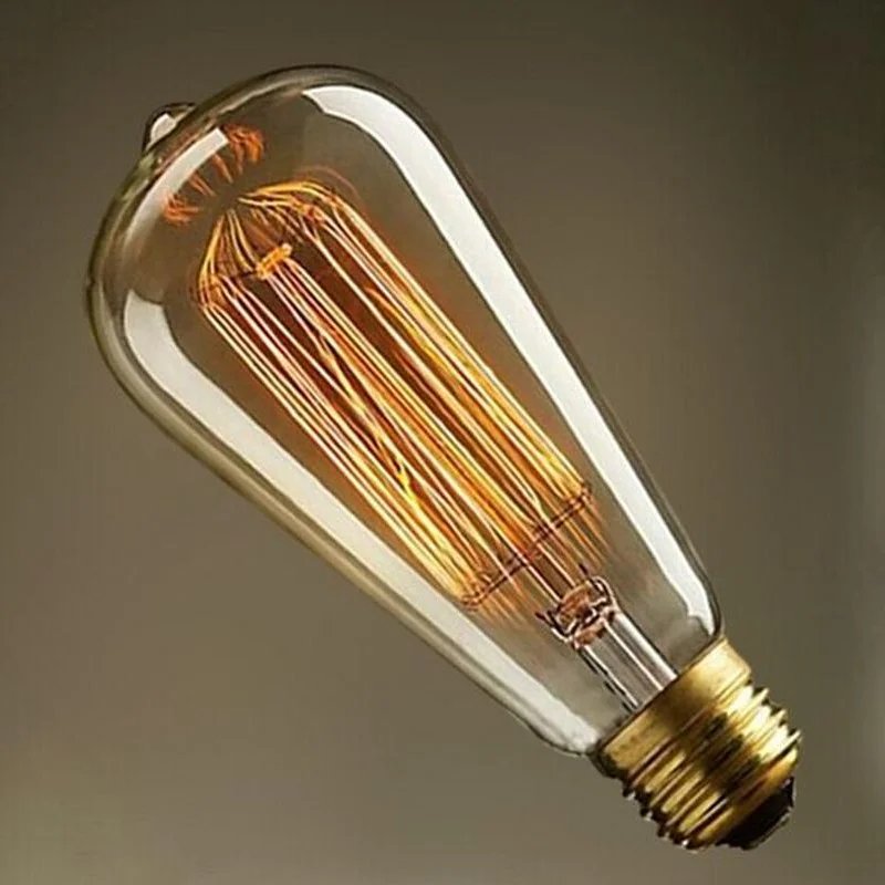 Лофт американский Промышленный Склад винтажные потолочные лампы Эдисона для