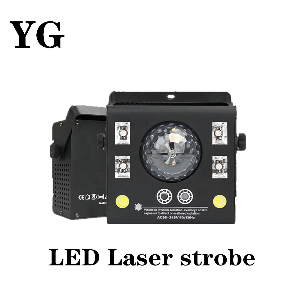 

LED Laser Strobe UV 4in1 DMX512 Stage Effect Lights Good For DJ Disco Birthday Parties Wedding/Christmas Clubs And Bar