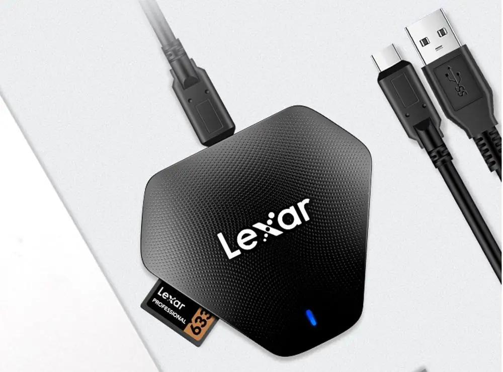 USB 3 1 кардридер Lexar SD-карта/TF-карта/CF-карта высокоскоростной Многофункциональный