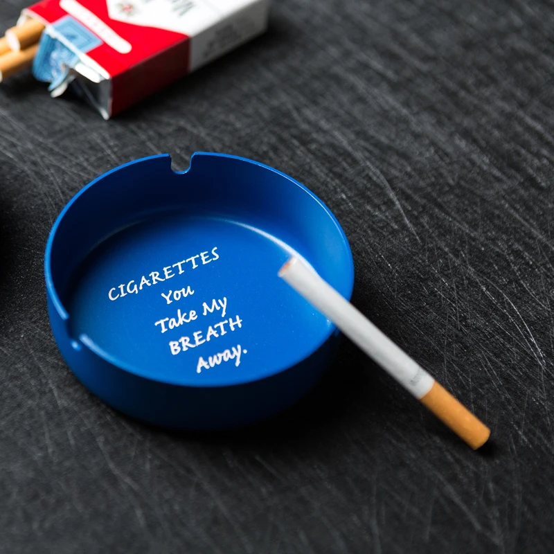 Держатель пепельницы для пепла прочный из нержавеющей стали черный матовый