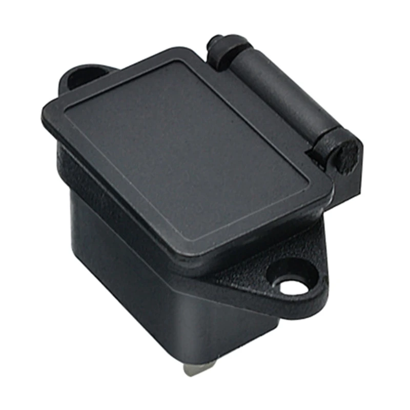 Q1QD 1pc AC 250V 10A IEC320 C14 3 Pin Male Power Cord Inlet Socket