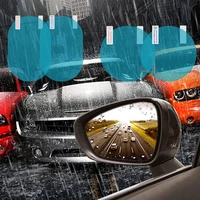 2 pcs protective film on the side mirror of the rear view with protection from glare of headlights rain fog film on the side mirror auto