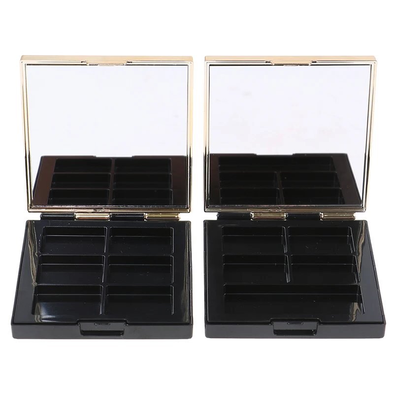 Макияж с зеркалами тени для век небо Пустая палитра DIY 5/6 сетки чехол