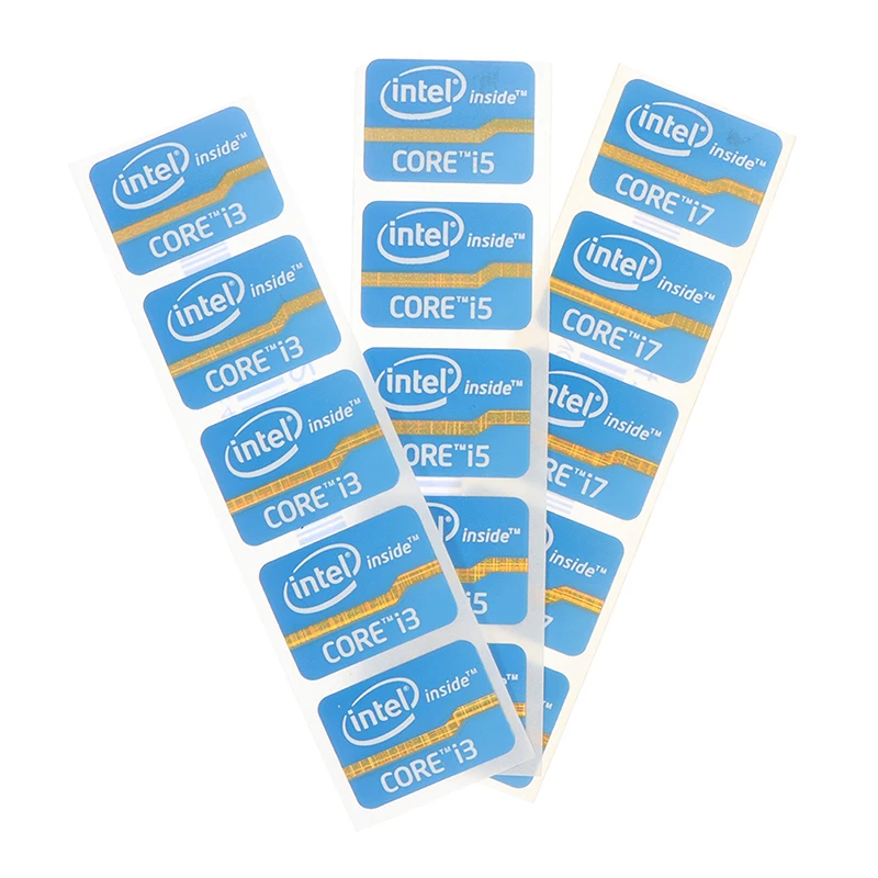 

Наклейка с логотипом ноутбука Intel Core I3 I5 I7