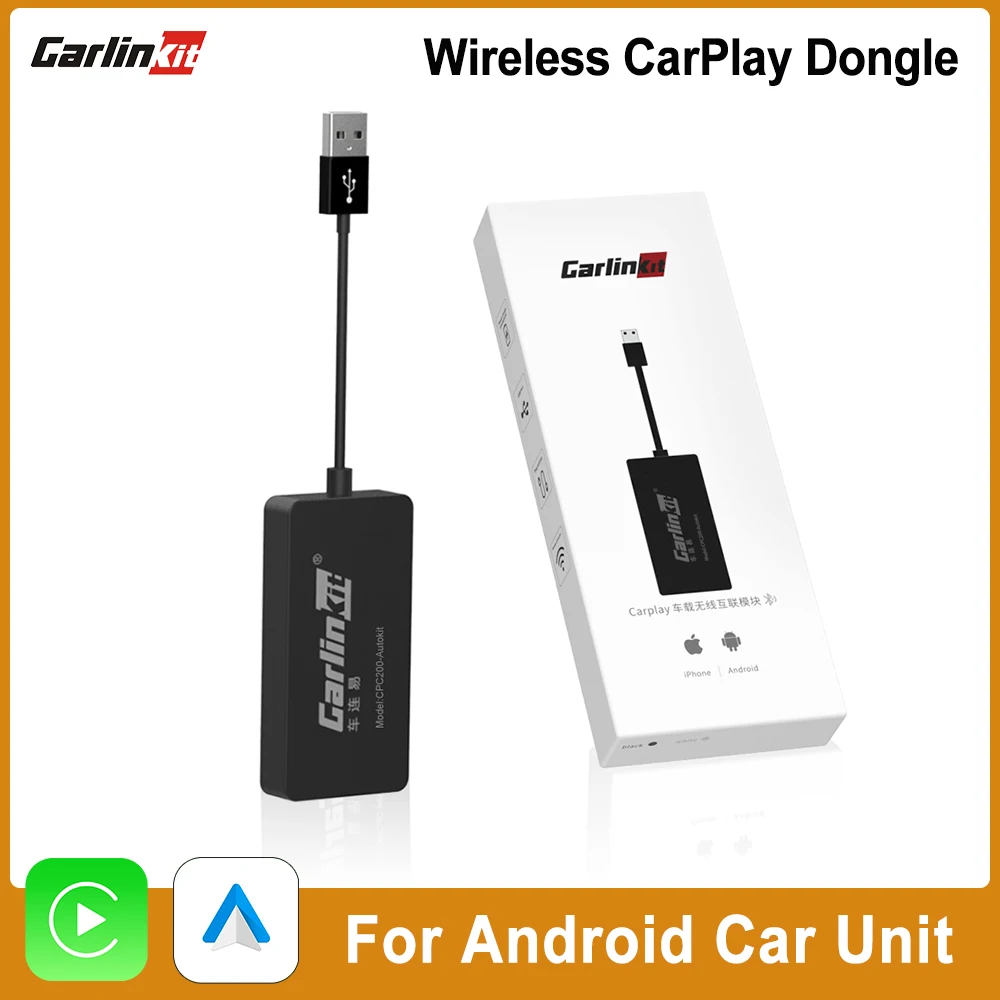 CarlinKit беспроводной Apple Carplay USB Android автомобильный ключ Smart Link для системы