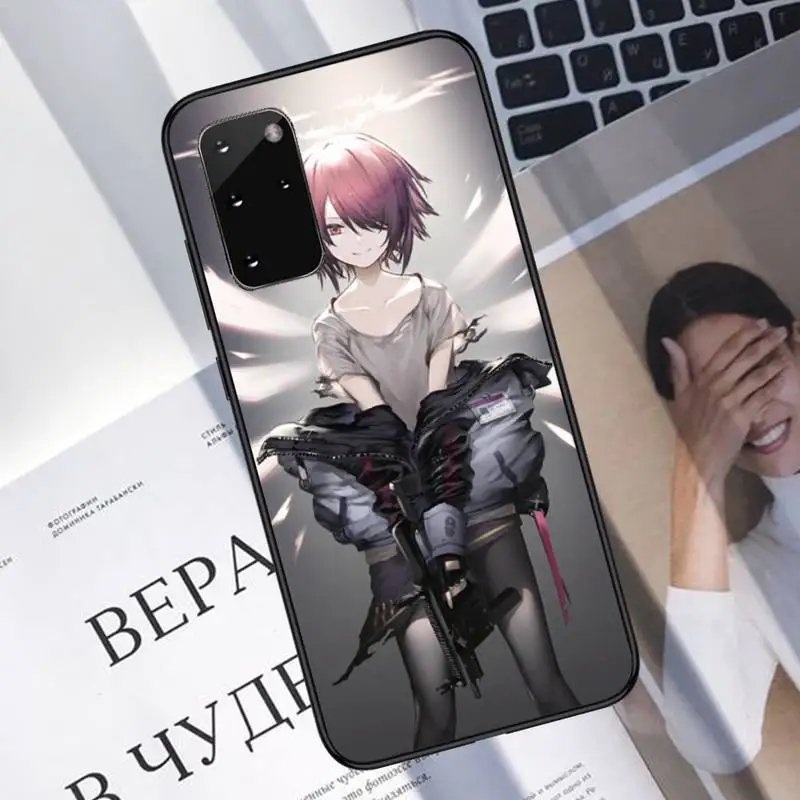 

Exusiai Arknights Phone Case for samsung galaxy s21 s20 fe s10 a51 a52 a71 a50 a12 a72 a21s a70 note 20 10 ultra plus funda