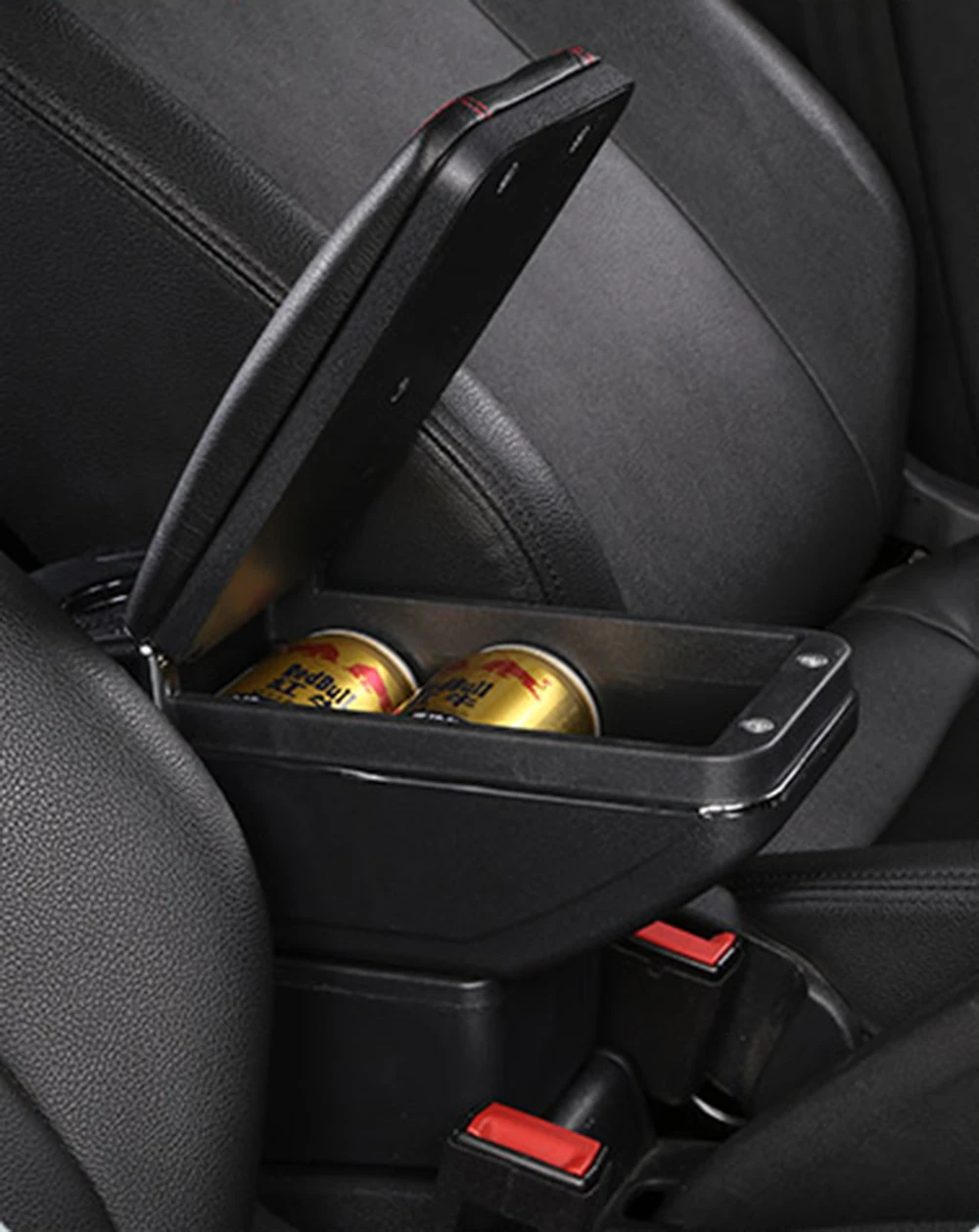 Кожаный Автомобильный контейнер для хранения подлокотников центральной консоли