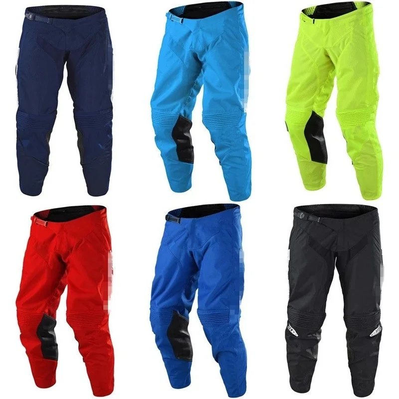 

2021 New Men's Motorcyle Riding Pants AM Bicycle Outdoor Sports Downhill Pants With Hip pad MX BMX Motocross MTB Cycling Pants