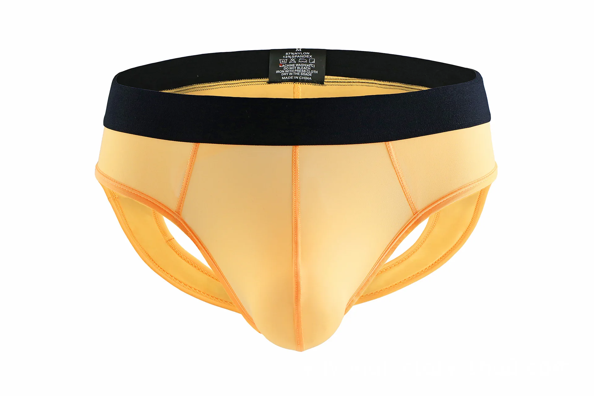 Сексуальное нижнее белье мужские стринги бандаж бикини Cueca Гей Нижнее шелковые