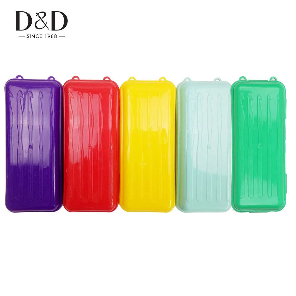 1 шт. коробка для хранения вязальных крючков|box needle|plastic crochetstitching needle |