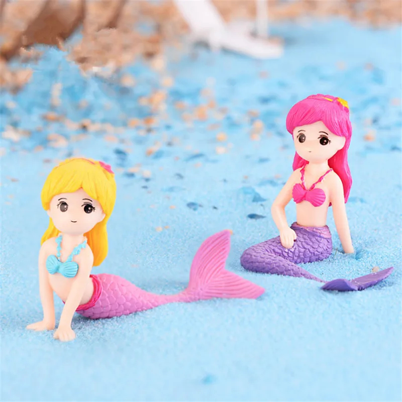1 шт. пластиковые украшения для торта русалка | Дом и сад