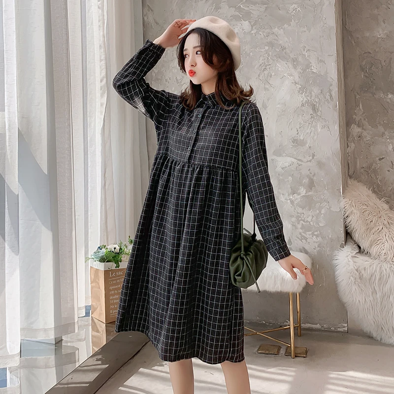 2019 Новое поступление весеннее платье для беременных женское повседневное