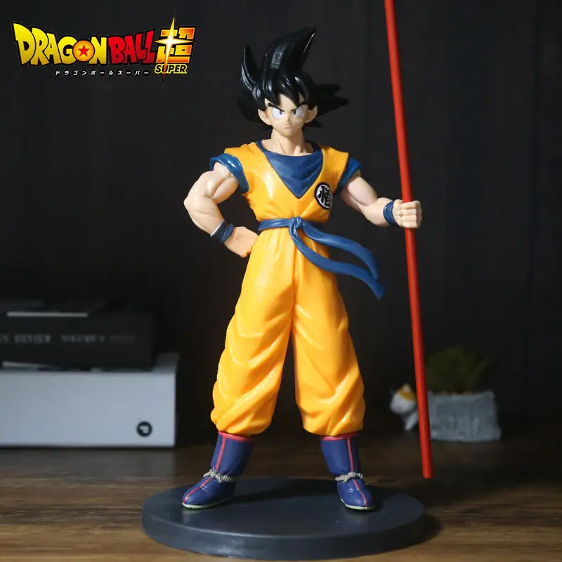

Dragon Ball Goku Vegeta Gohan Kakaro Hand-made Anime Peripheral Gift Decoration Model Doll Anime Decor 22cm PVC Model