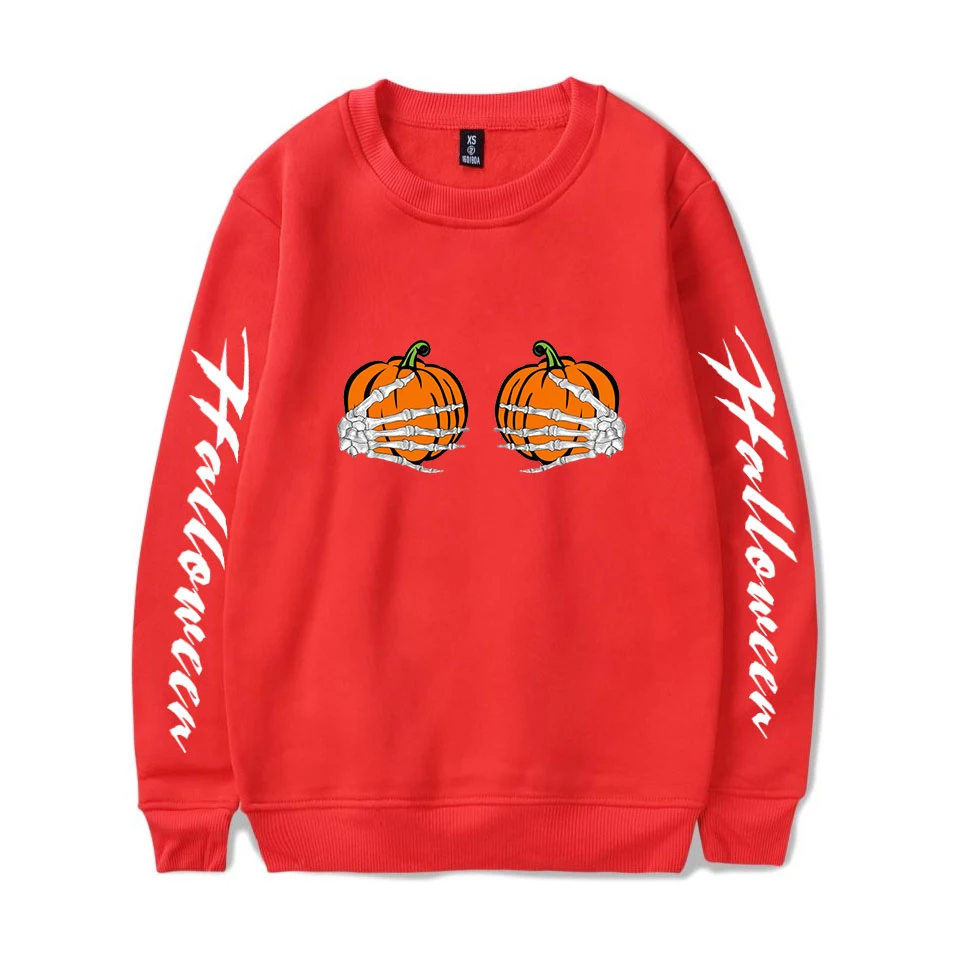 

2019 New Men Hoodies Sweatshirts HALLOWEENR ghost Long Sleeve Casual Hooded Sweatshirt Pullover Top Blouse For Couples