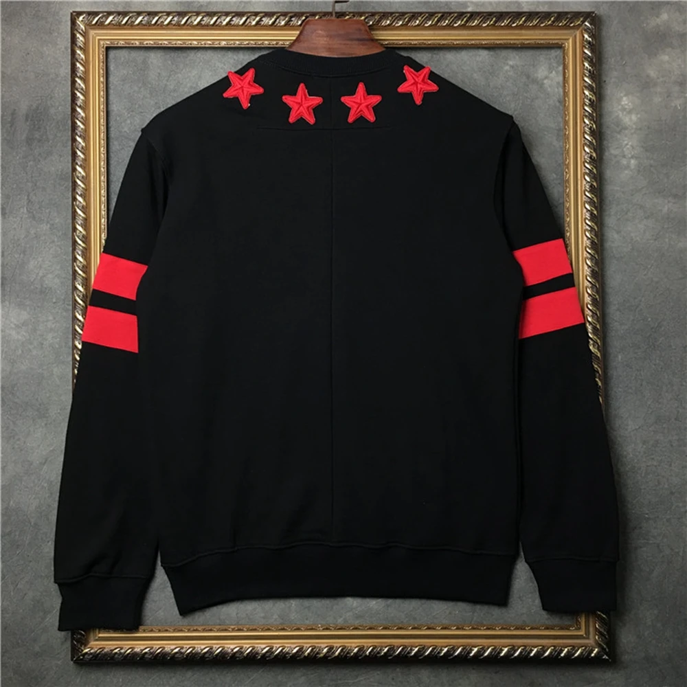 Толстые свитшоты DUYOU Мужская брендовая одежда спортивные костюмы с вышивкой