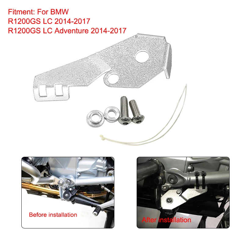 Для BMW R1200GS LC Adventur 2014 2015 2016 2017 мотоциклетные Sidestand сбоку Guard подставки защитный