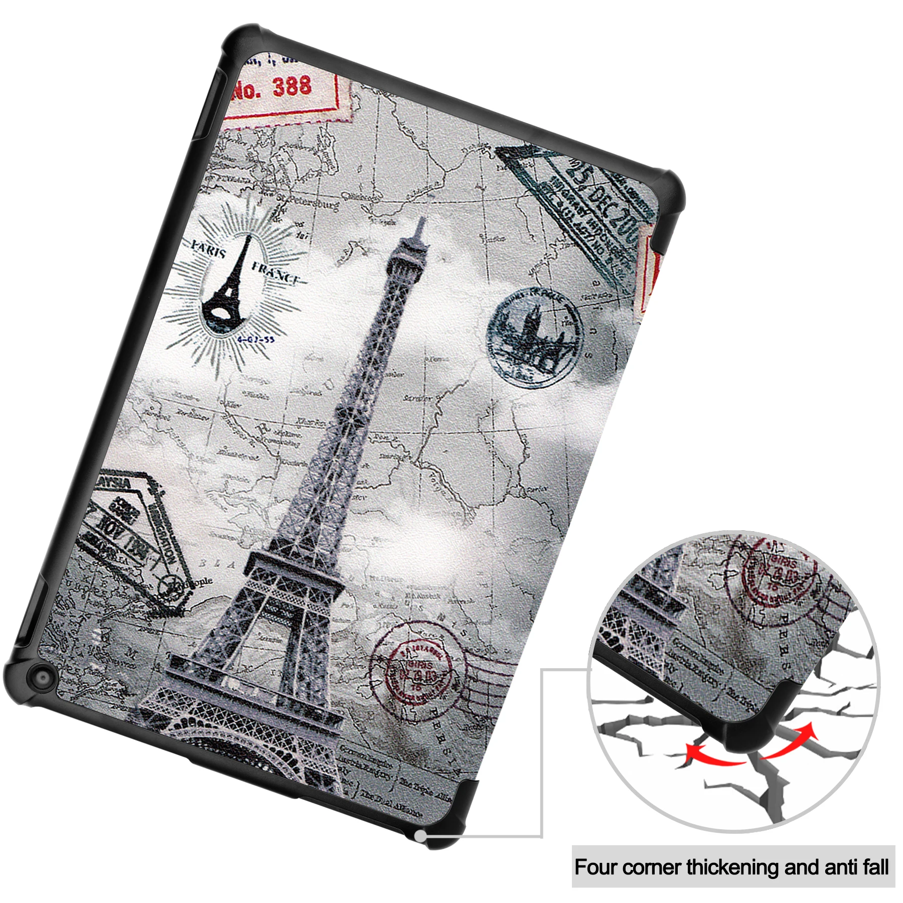 

Suitable for Fire HD 10 2021 10.1 inch tablet case for Fire HD 10 Plus 11th generation HD10 2017 2019 Folding magnetic standcase