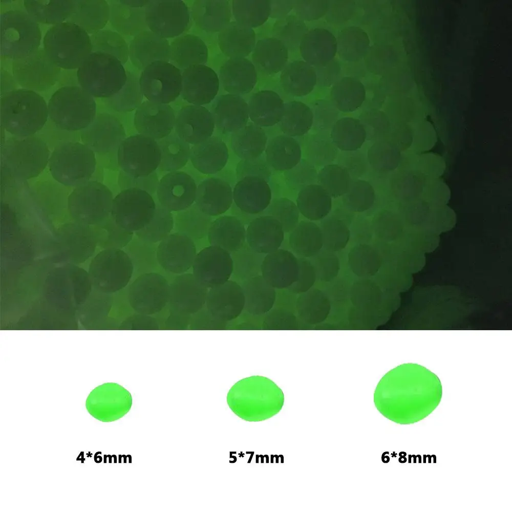 Рыболовные Бусины пластиковые прочные белые флуоресцентные рыболовные крючки