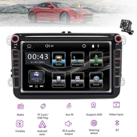 12v 2 din apple carplay car radio multimedia player 8in wireless mp5 player fmam high definition car radio for vw volkswagen